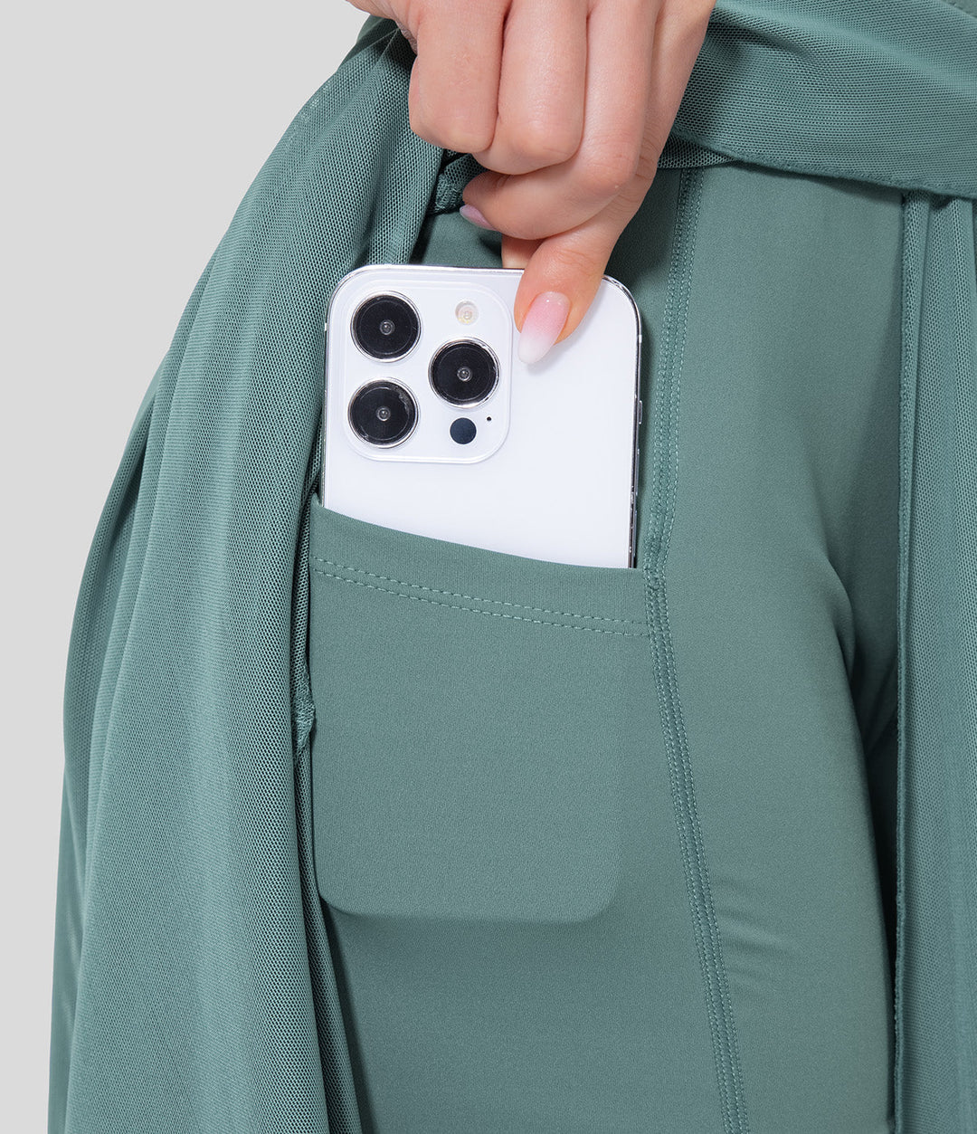 Women's Drawstring A-Line Skirt | Midi