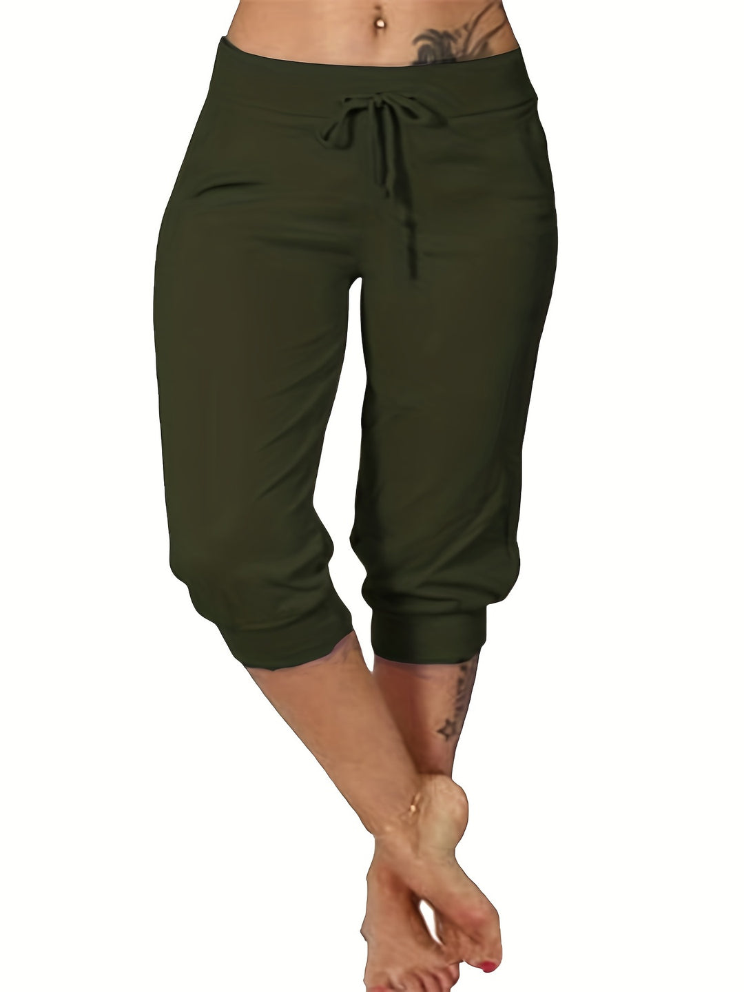 Women's Mid-Length Casual Pants | Running