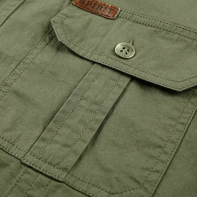 Men's Cargo Shirt | Button Up