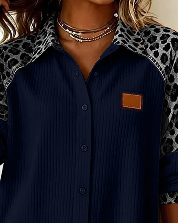 Women's Leopard Print Shirt | Button Down