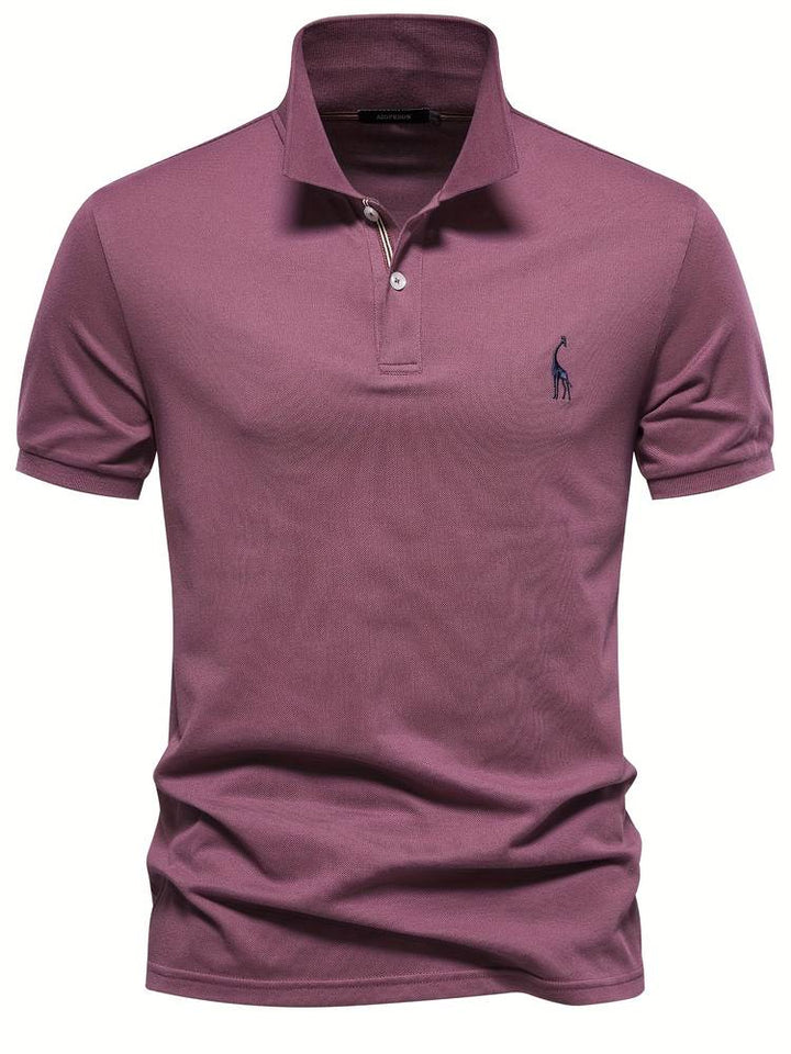 Men's Golf Polo Shirt | Sporty Collar Detail
