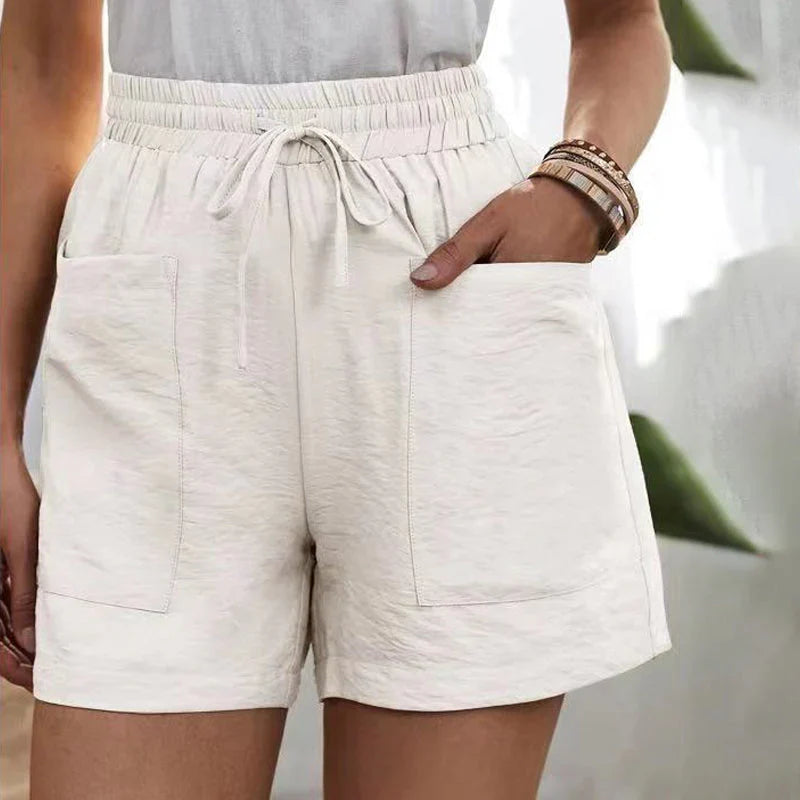 Women's Casual Shorts with Pockets | Summer