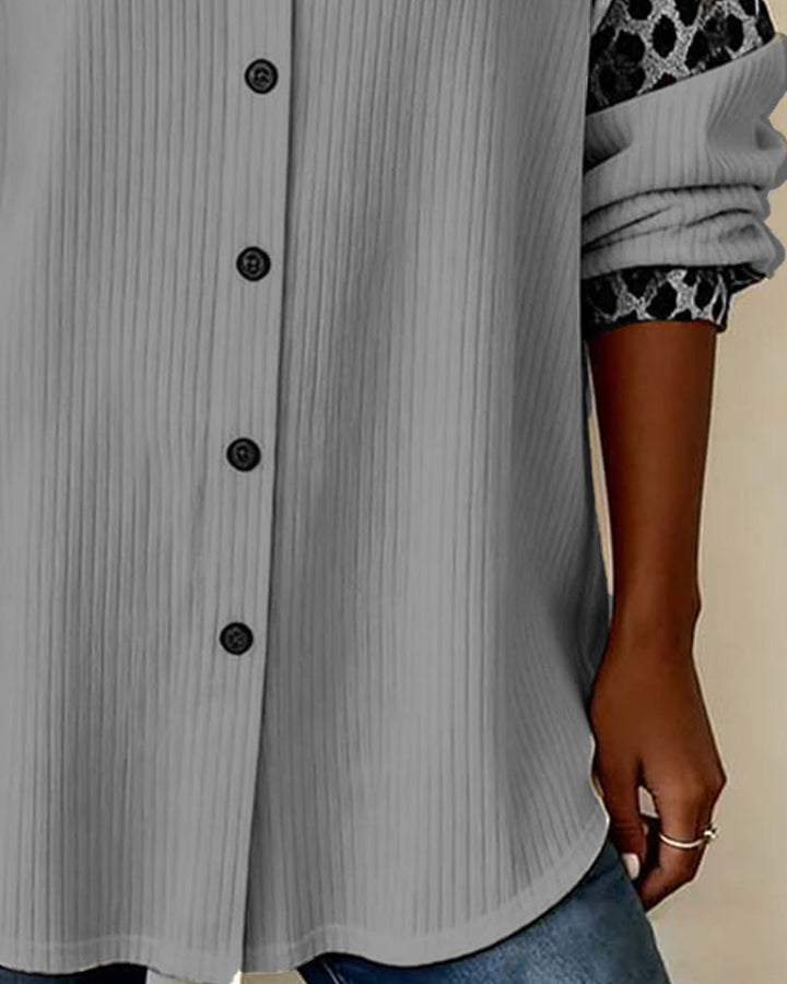 Women's Leopard Print Shirt | Button Down