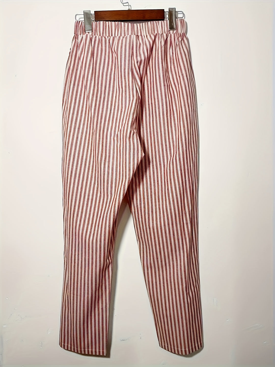 Women's Loose Fit Casual Pants | Striped