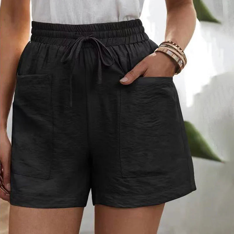 Women's Casual Shorts with Pockets | Summer