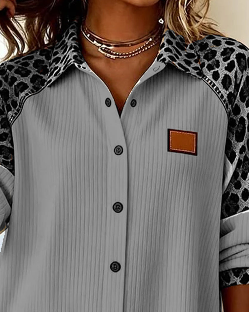 Women's Leopard Print Shirt | Button Down