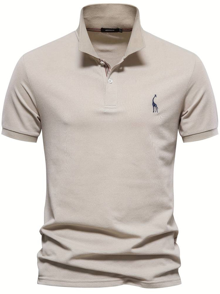 Men's Golf Polo Shirt | Sporty Collar Detail