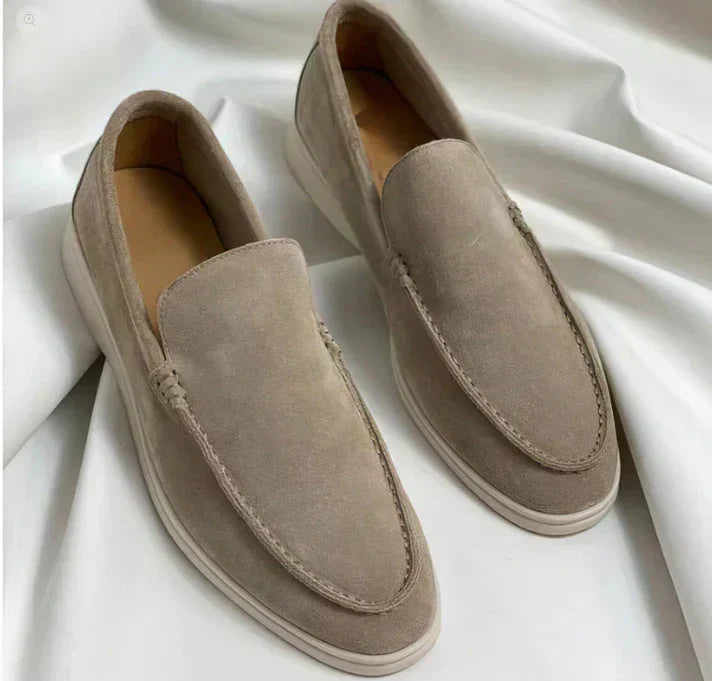 Men's Flat Loafers | White Sole