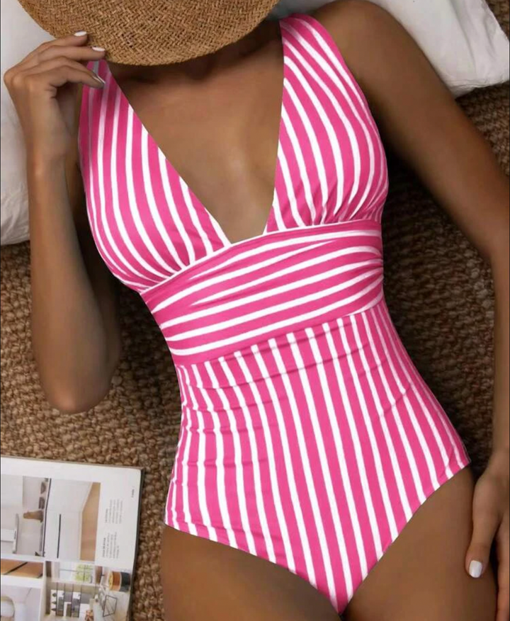 Women’s One Piece Swimsuit | Deep V Neck