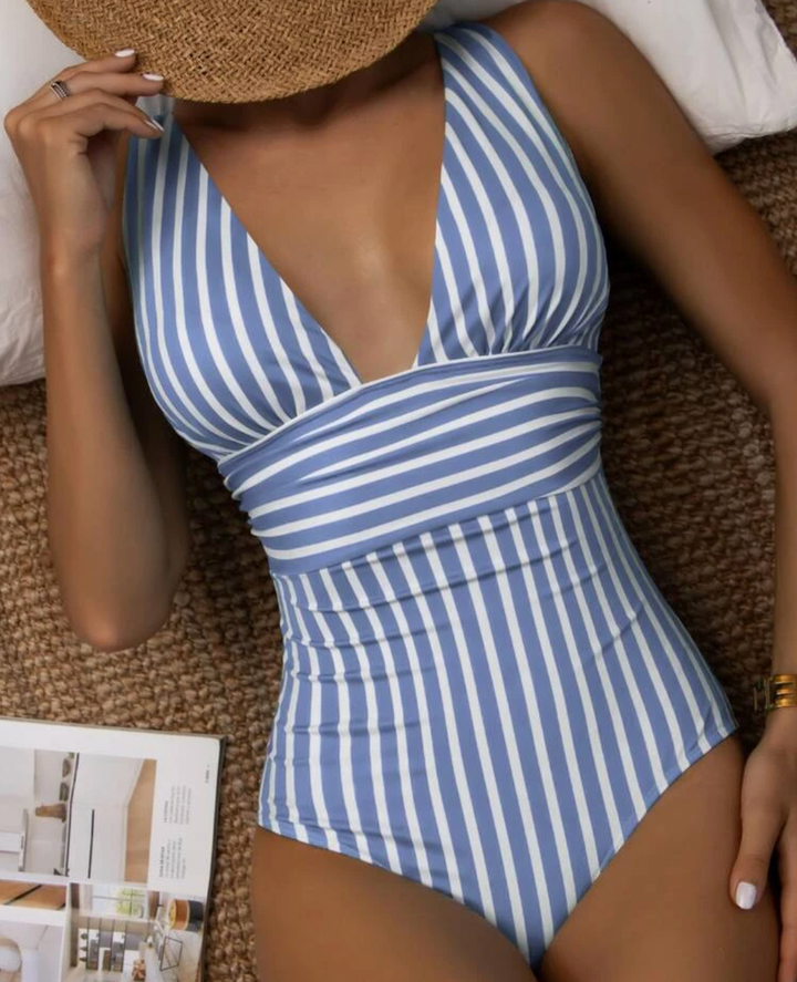 Women’s One Piece Swimsuit | Deep V Neck