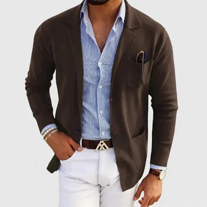 Men's Casual Blazer | Knitted