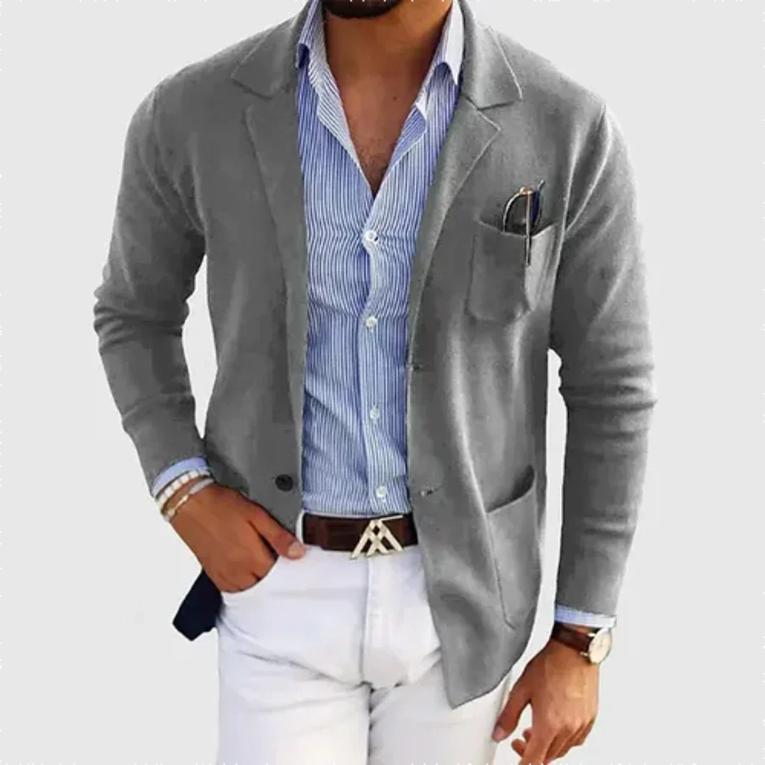 Men's Casual Blazer | Knitted