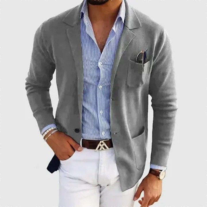 Men's Casual Blazer | Knitted
