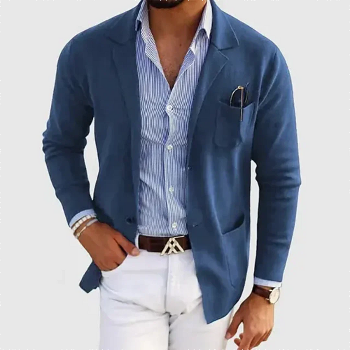 Men's Casual Blazer | Knitted