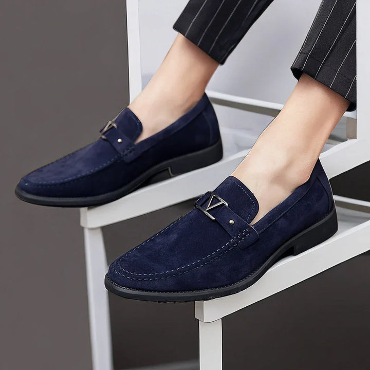 Men's Slip-On Loafers | Buckle Detail