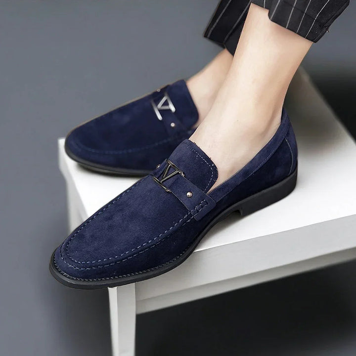 Men's Slip-On Loafers | Buckle Detail
