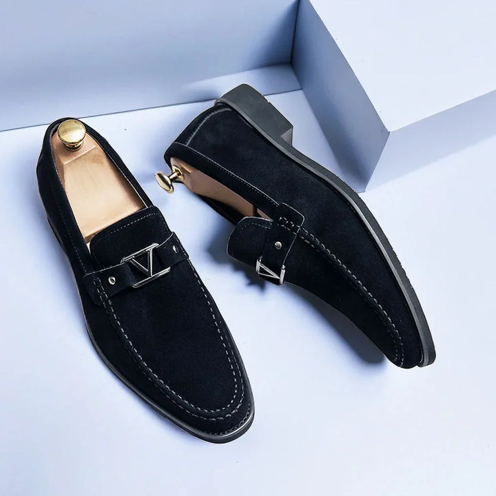 Men's Slip-On Loafers | Buckle Detail