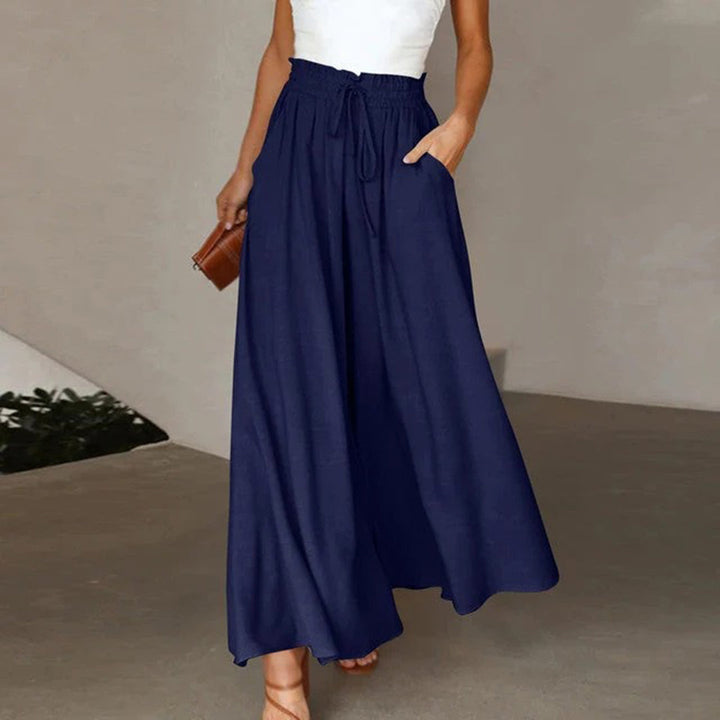 Women's Stylish Wide Leg Summer Pants | Loose Fit