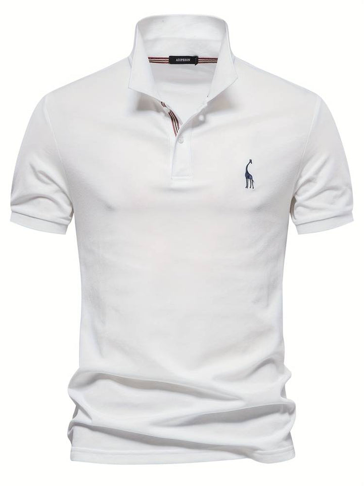 Men's Golf Polo Shirt | Sporty Collar Detail