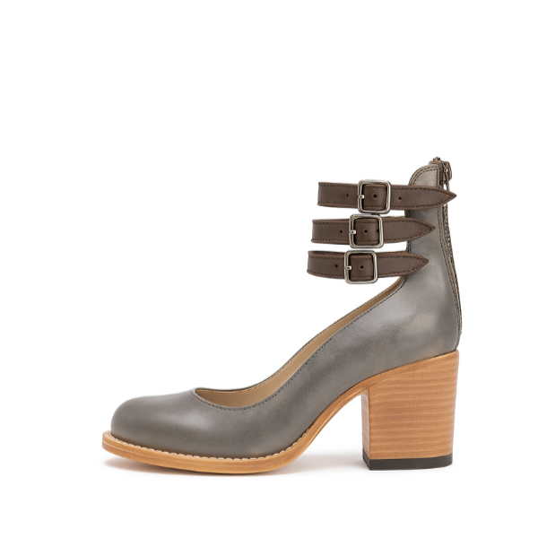 Women's Multi-Strap Ankle Buckle Heels | Vintage