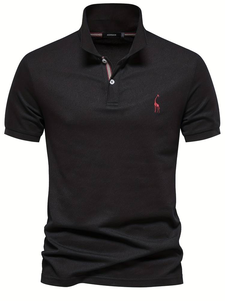 Men's Golf Polo Shirt | Sporty Collar Detail