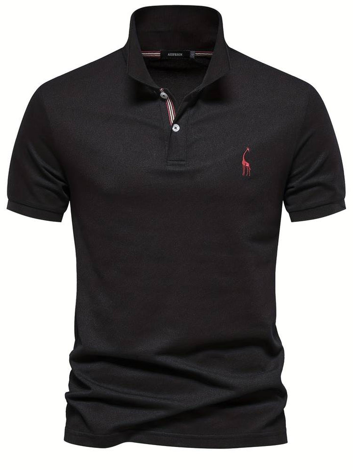 Men's Golf Polo Shirt | Sporty Collar Detail