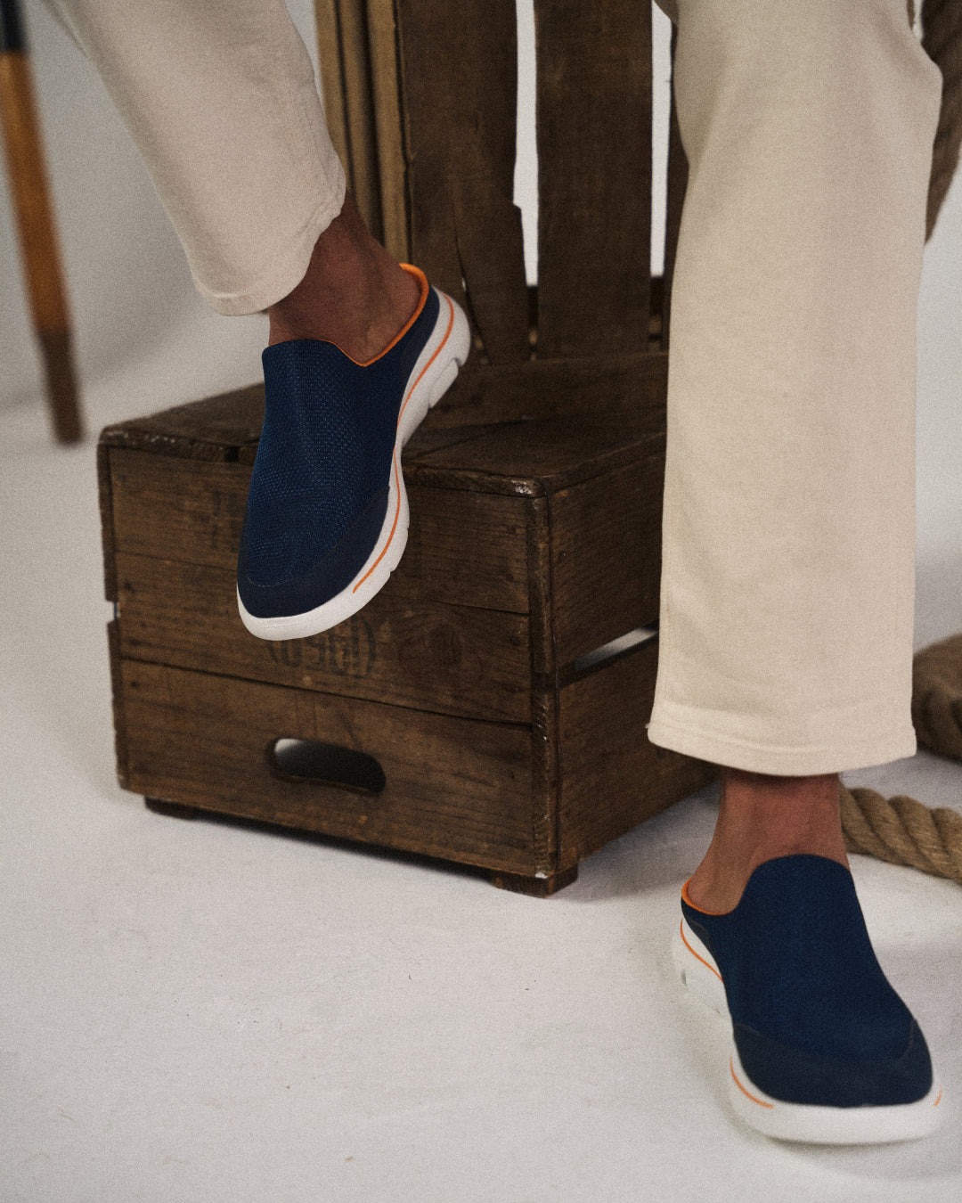 Men’s Casual Mule Sneakers | Backless