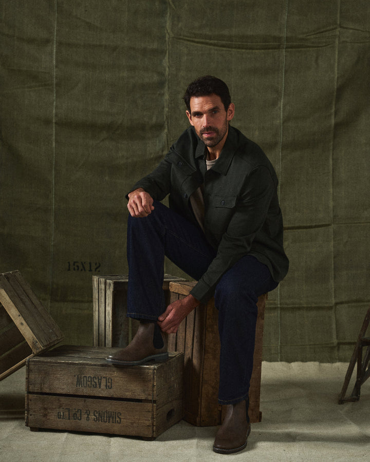 Men's Chelsea Style Boots  | Low Heel