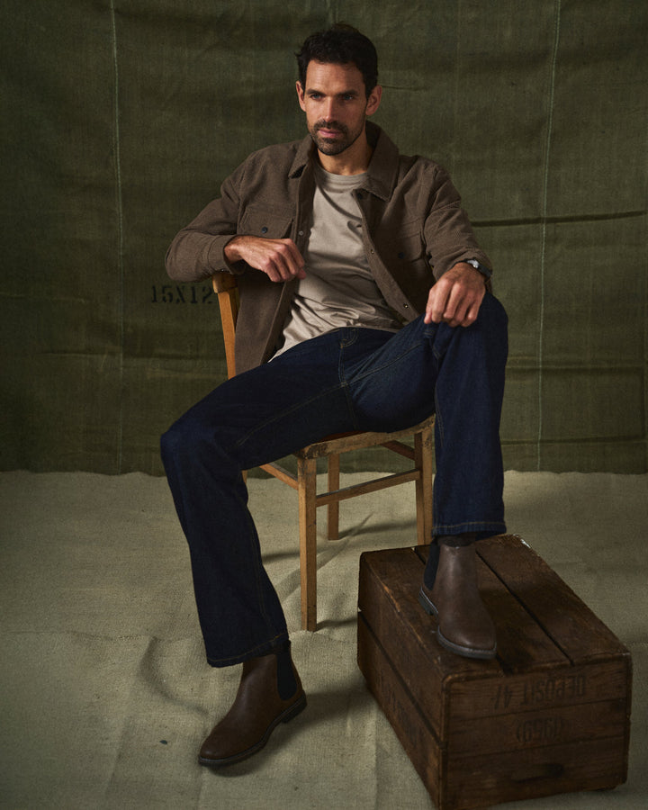 Men's Chelsea Style Boots  | Low Heel