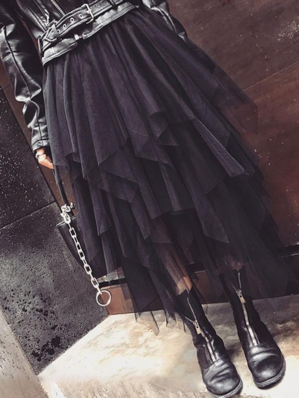 Women's Layered Tulle Skirt | Midi