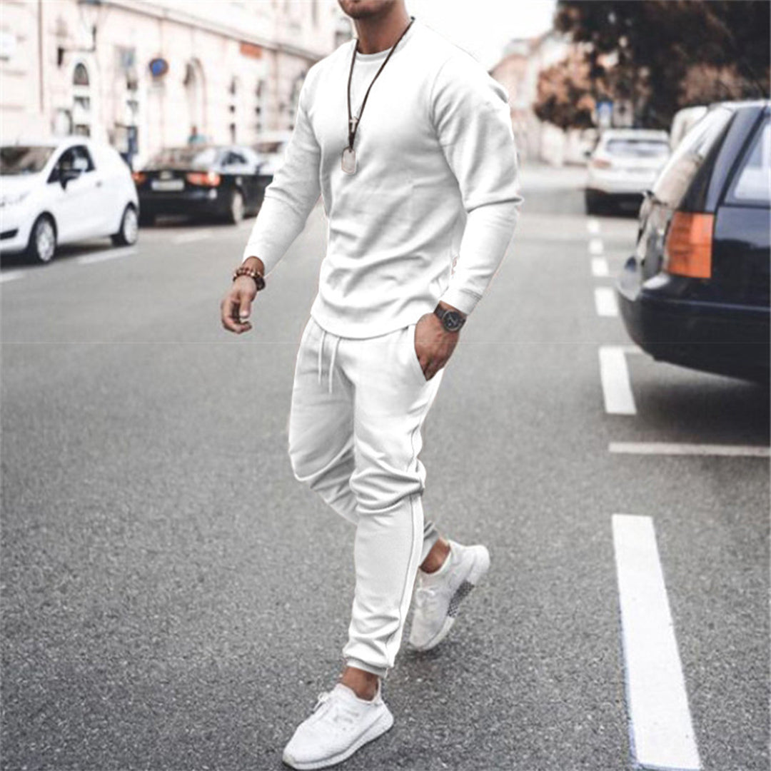 Men's Slim-Fit Co-Ord Tracksuit Set | Modern