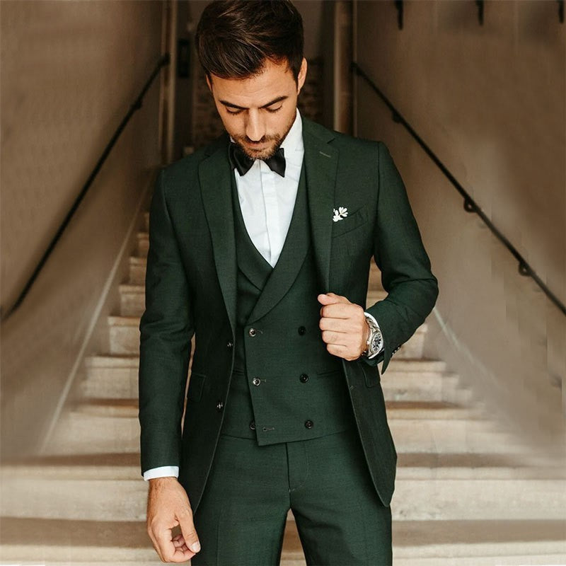Men's Classic Three Piece Suit | Wedding