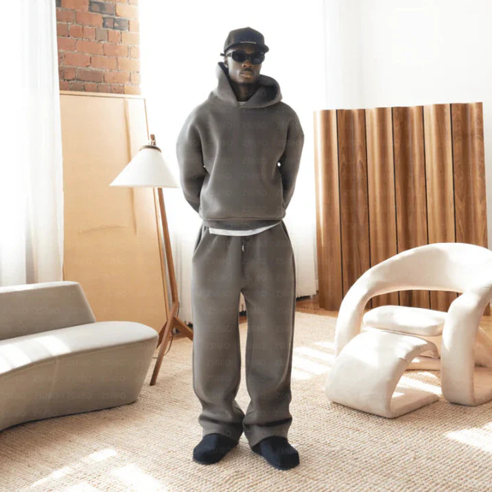 Men’s Casual Two-Piece Set | Relaxed Fit