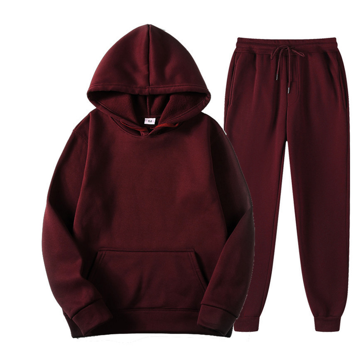 Men’s Hoodie Tracksuit Set | Relaxed Fit