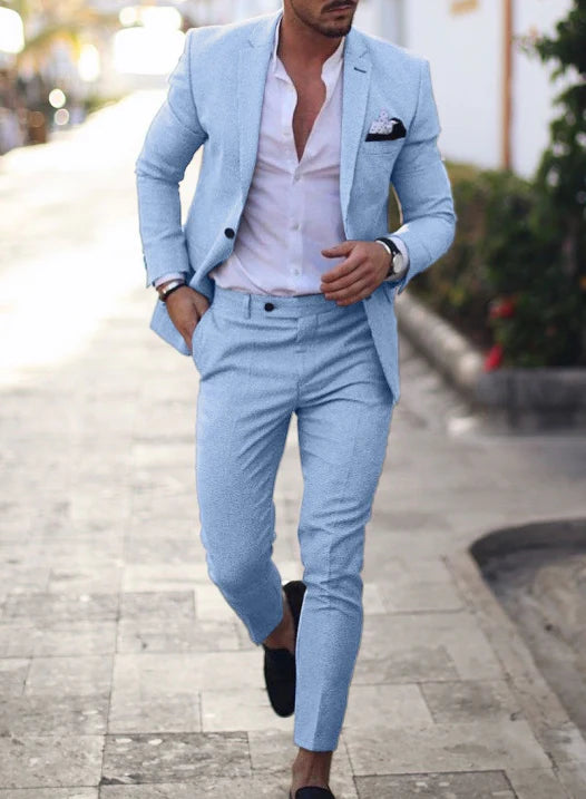 Men's Blazer & Pants Wedding Guest Suit | Two Piece