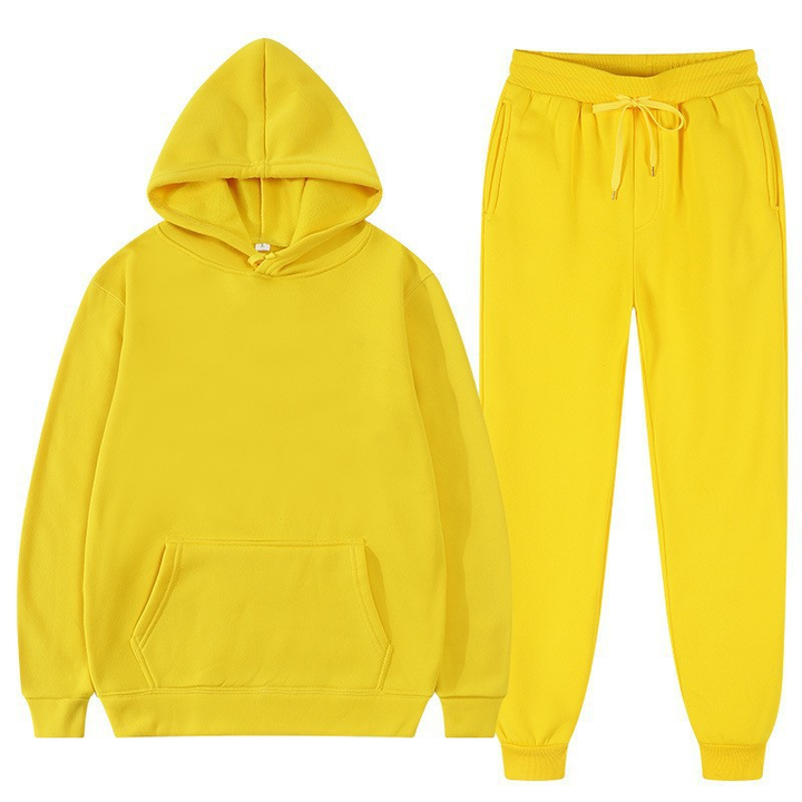 Men’s Hoodie Tracksuit Set | Relaxed Fit