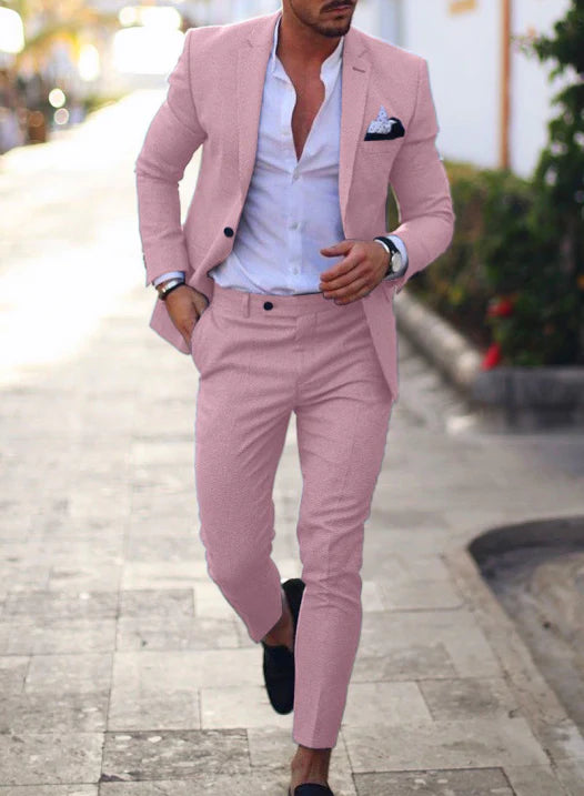 Men's Blazer & Pants Wedding Guest Suit | Two Piece
