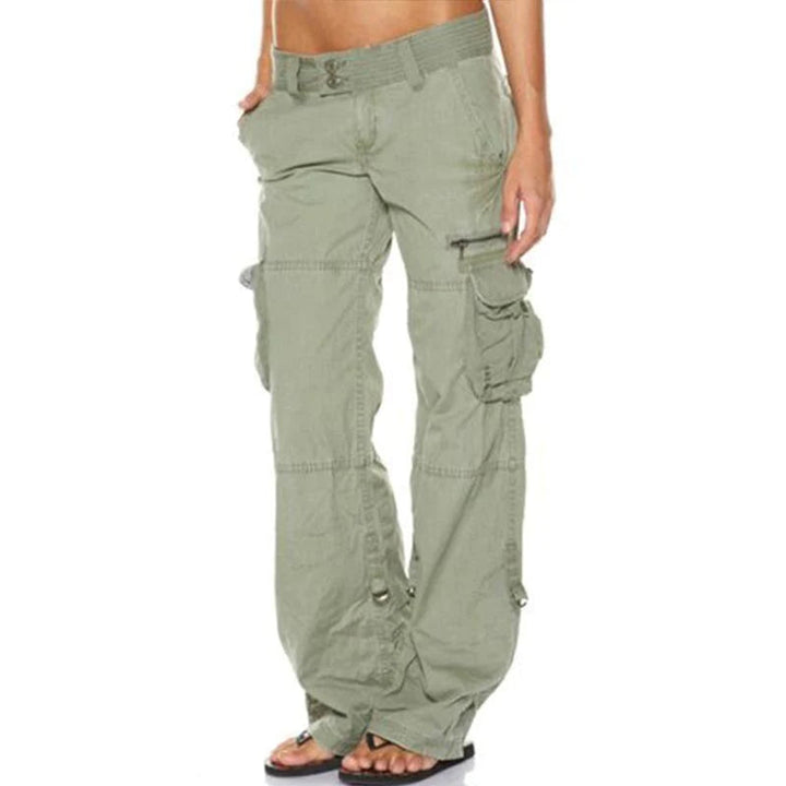 Women’s Wide Leg Cargo Pants | Multi Pockets