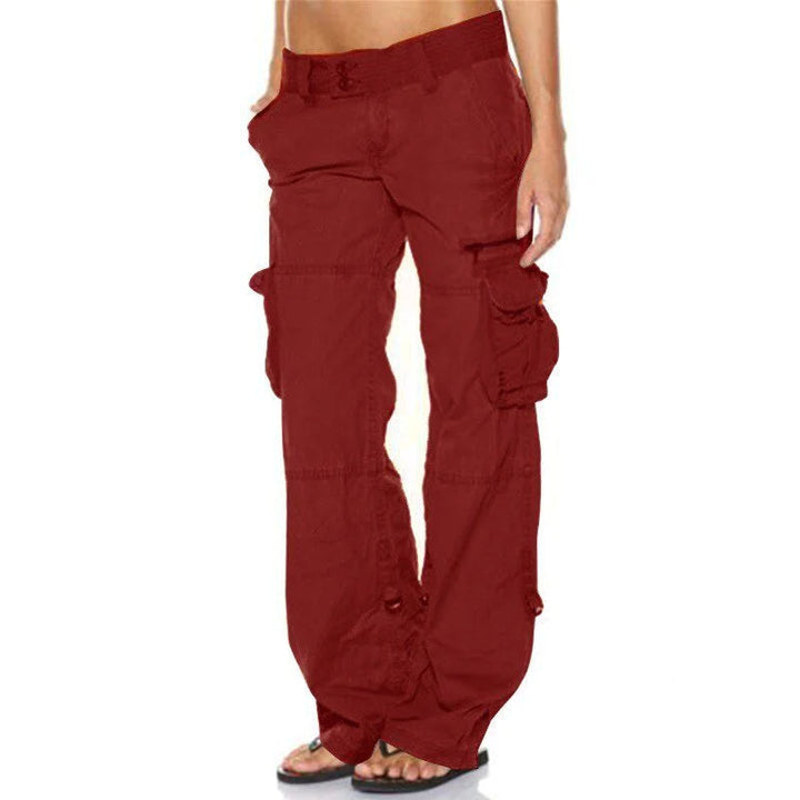 Women’s Wide Leg Cargo Pants | Multi Pockets