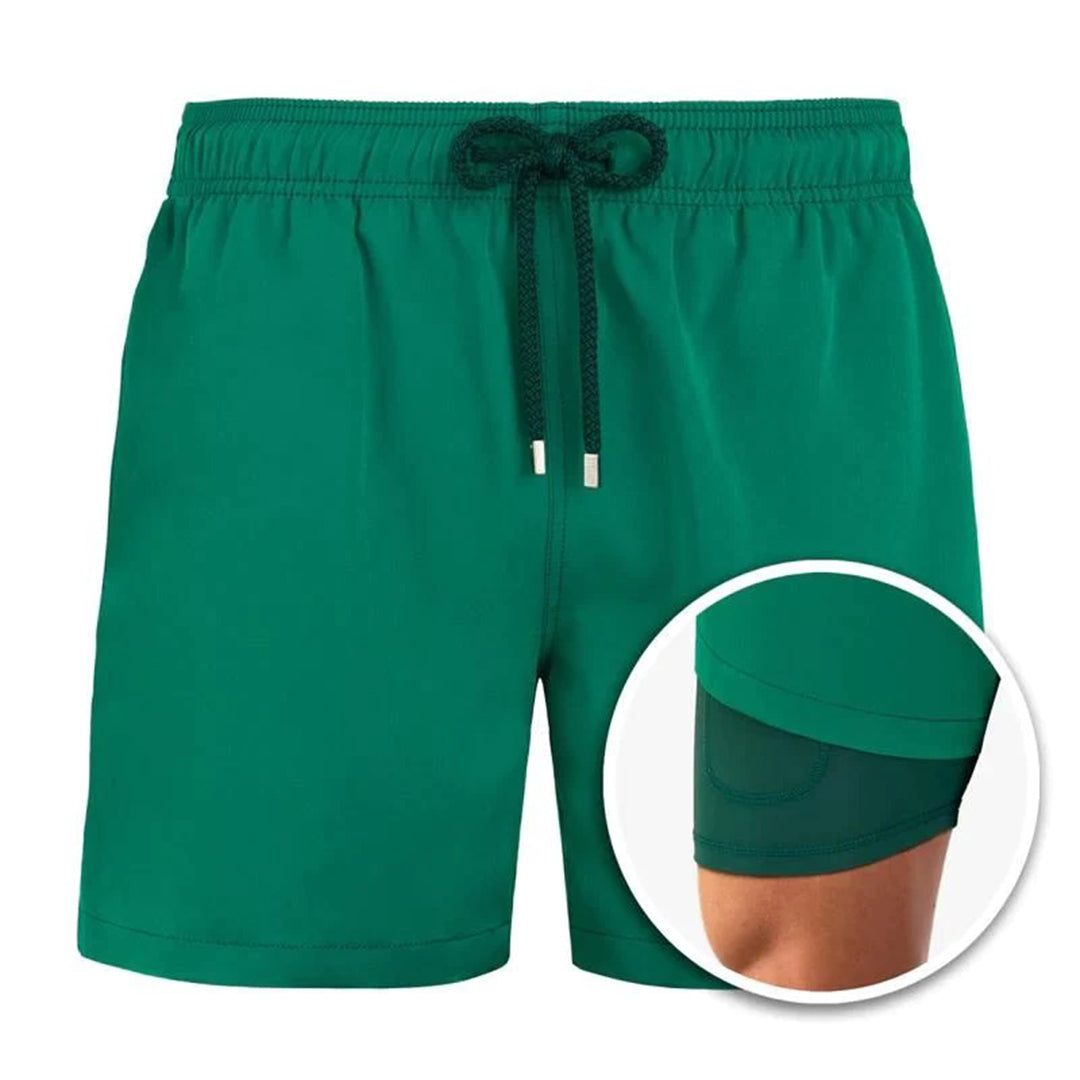 Men’s Swim Drawstring Shorts | Inner Pockets