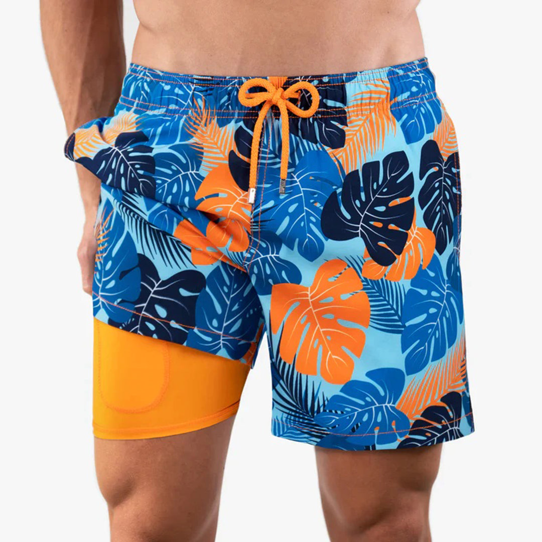 Men’s Swim Drawstring Shorts | Inner Pockets