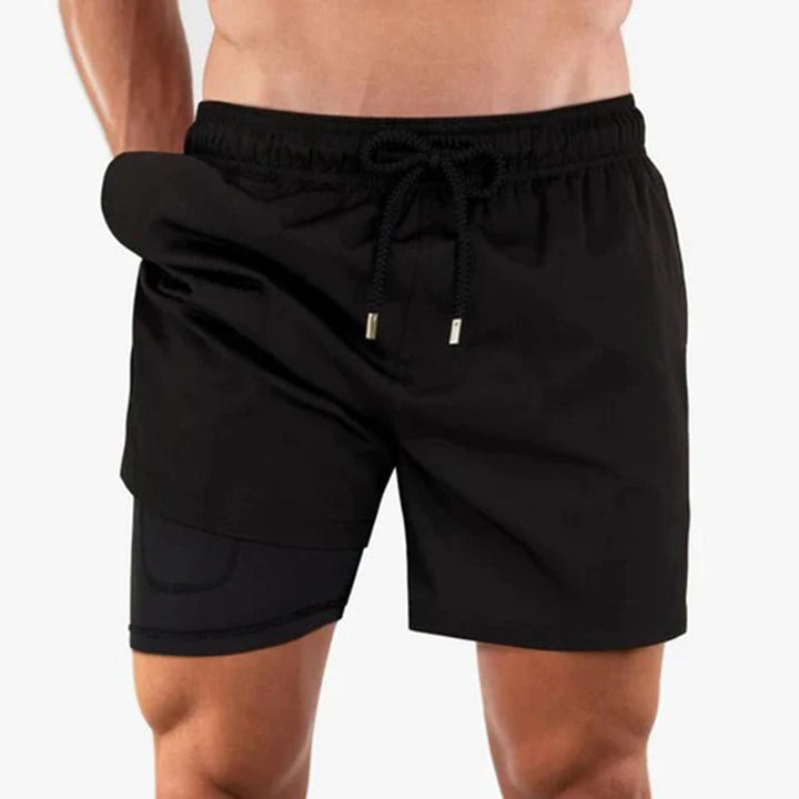 Men’s Swim Drawstring Shorts | Inner Pockets