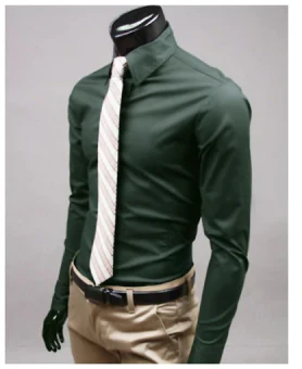 Men's Formal Slim Fit Shirt | Long-sleeved