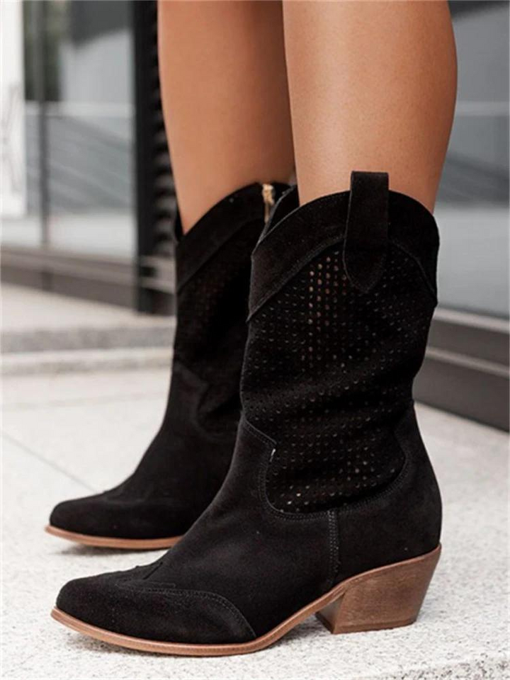 Women's Classic Cowboy Boots | Low-heel