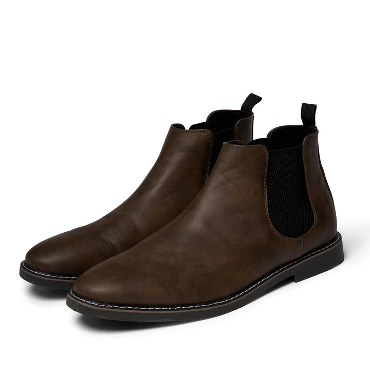Men's Chelsea Style Boots  | Low Heel