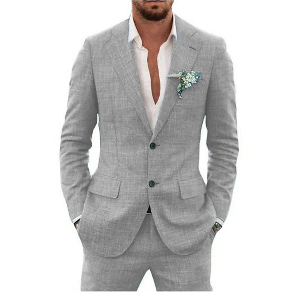Men's Two Piece Wedding Suit | Formal