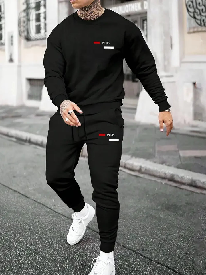 Men’s Hoodie & Jogger Tracksuit Set | Casual