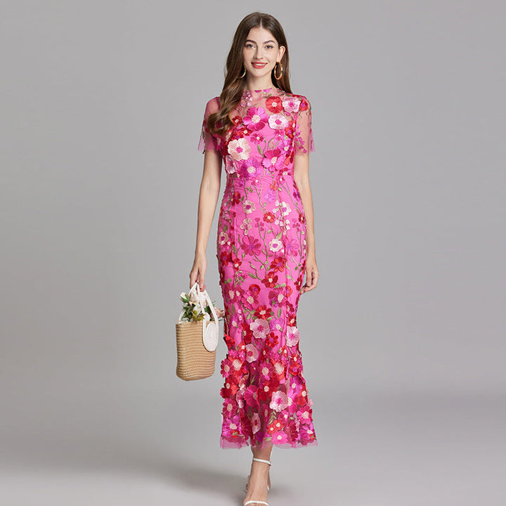 Women's Classic Floral Dress | Midi