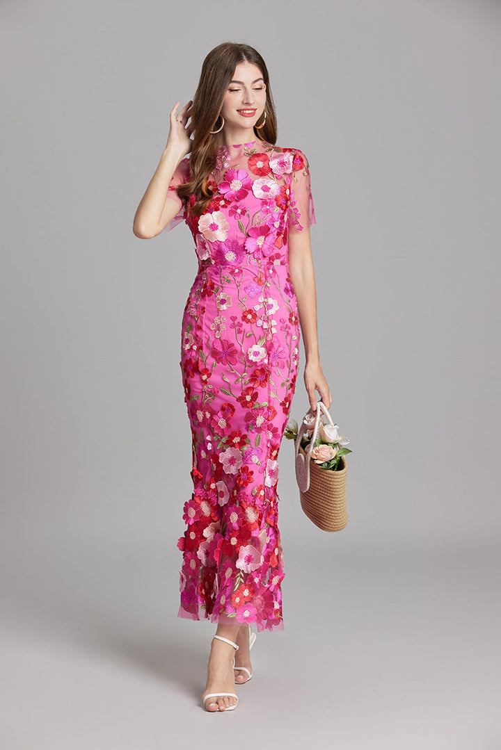 Women's Classic Floral Dress | Midi