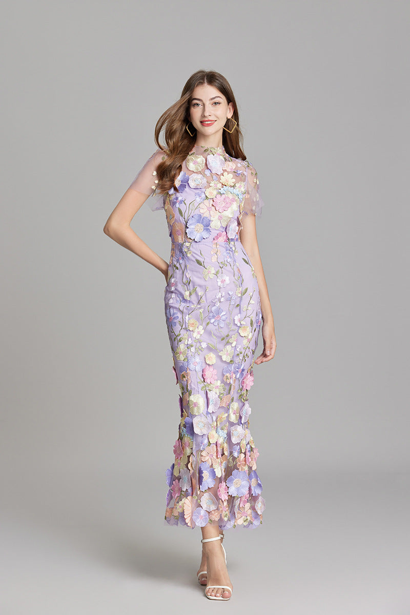 Women's Classic Floral Dress | Midi